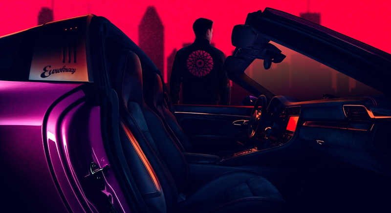 vehicle, synthwave, car, 1080P, dark