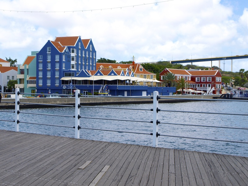 building exterior, building, promenade, sky, outdoors, bridge, koningin emma brug, river, water, cloud - sky, wood - material, no people, railing, pontoon bridge