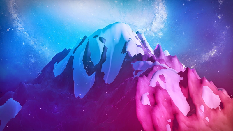beauty in nature, swimming, undersea, outdoors, water, purple, animal wildlife, digital art, low angle view, no people, mountain, close-up, animals in the wild