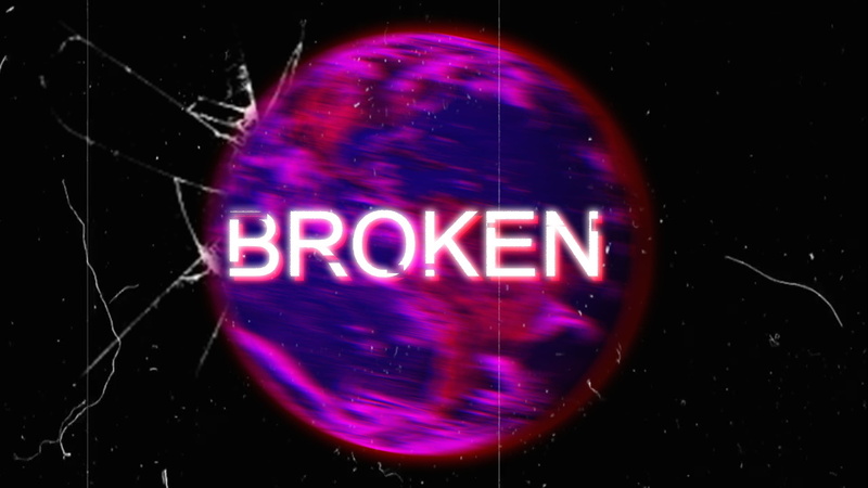 Retrowave, text, night, indoors, illuminated, positive emotion, studio shot, digital composite, sign, 1080P, typography, light - natural phenomenon, motion