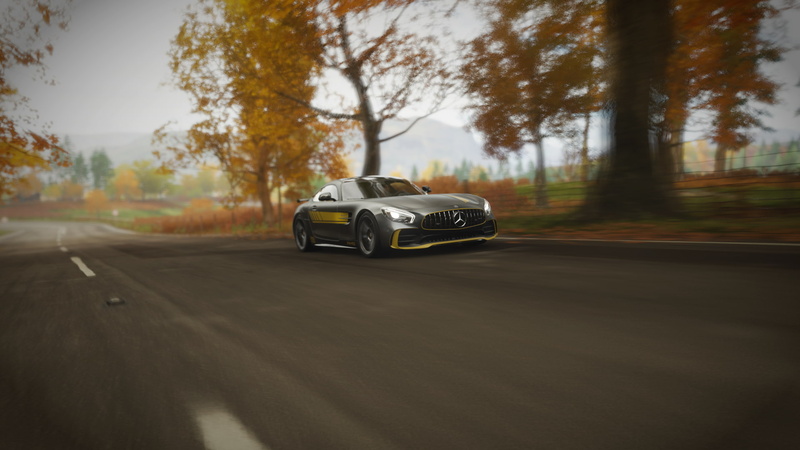 1080P, video games, car, Mercedes-AMG, AMG GT-R, Forza Horizon 4