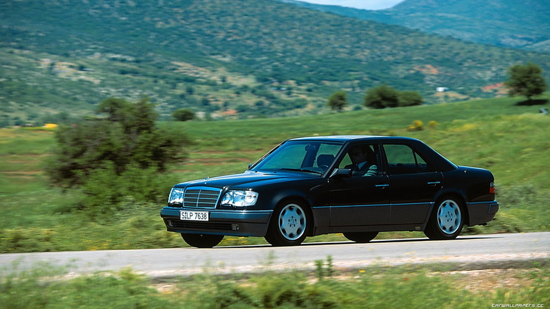 1080P, car, art, cars, E500, W124, benz, mercedes, w, hd, e
