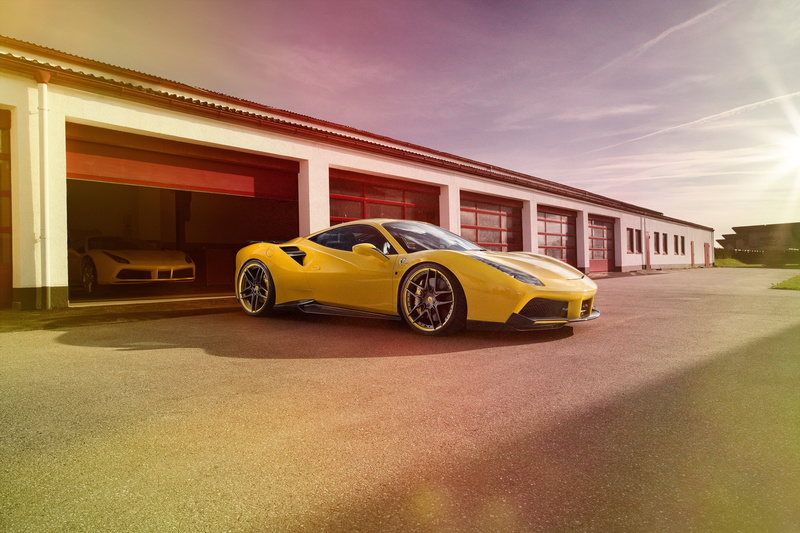 shiny, sport, ferrari, new, novitec, status Car, building exterior, no People, building, garage, convertible, 488 gtb, speed, car, sports Car, design, retro styled