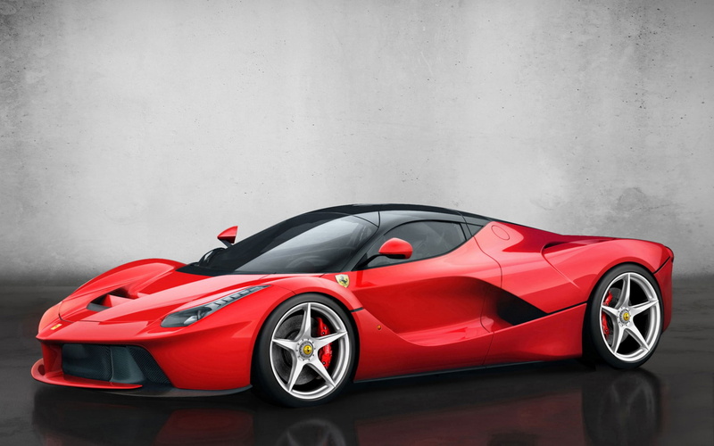 hd, car, red ferrari, red, la, super, super car, 720P, ferrari