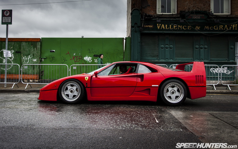 f, ferrari, cars, f40, hd, 1080P