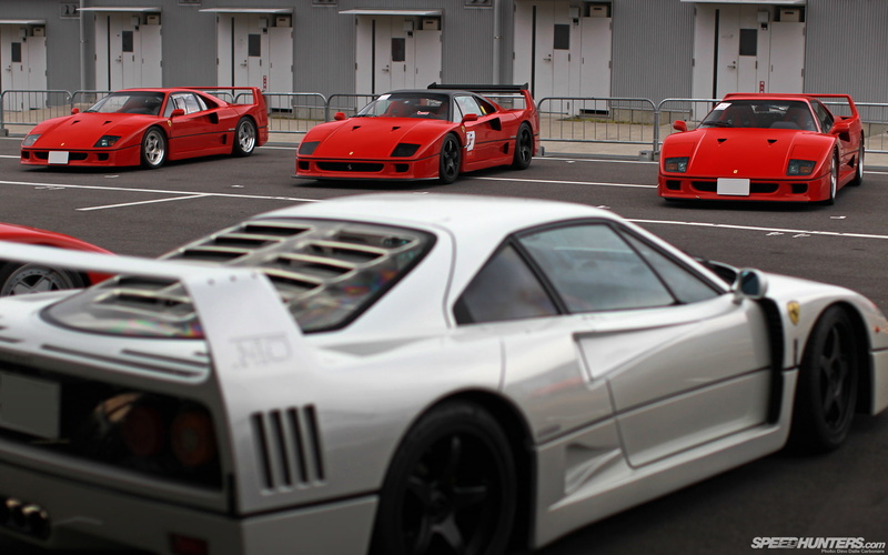 grey, hd, ferrari, sports, coupe, f, f40, 1080P, cars
