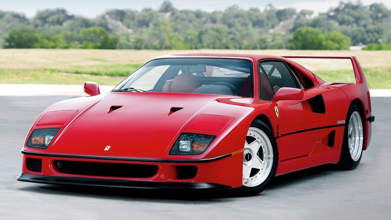 1080P, supercars, car, Ferrari F40