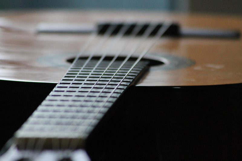 strings, musical instrument, guitar, 4K, Grif