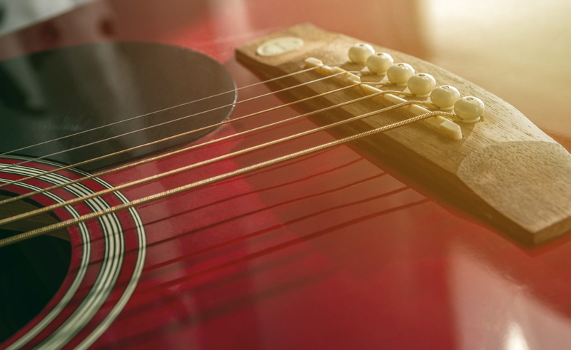 strings, single object, classical, wood - material, still life, backgrounds, no people, fret, musical equipment, 4K, string instrument, music, selective focus