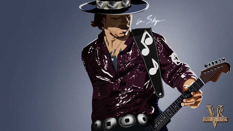 hard, 1080P, classic, rock, blues, guitar, ray, vaughan, stevie