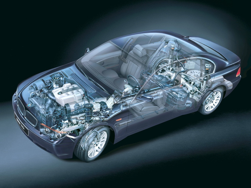mki, cutaway, bmw, 745i, 2001, e65, 1080P