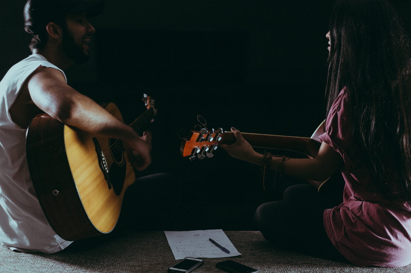 guitarist, instrument, male, young, performance, adult, arts culture and entertainment, wear, stringed instrument, stage, singing, girl, group of people