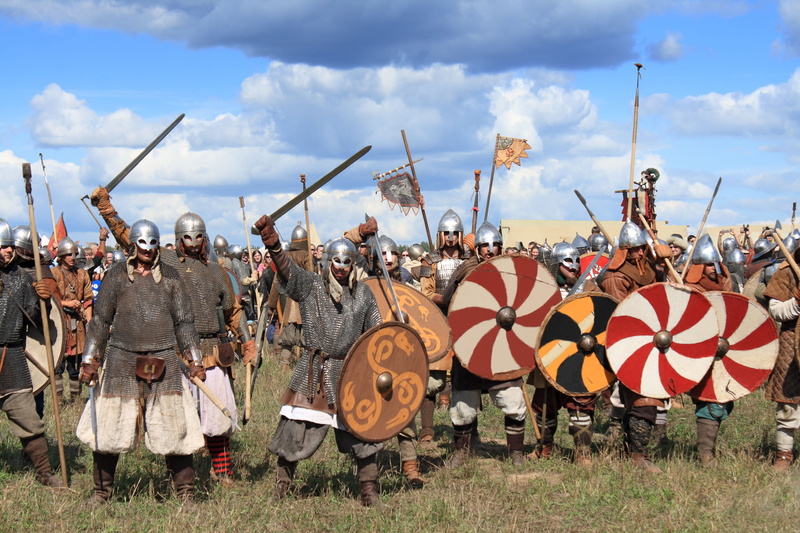 armed Forces, camouflage, round, knight - Person, IX-XI, early, weapon, Drevney, military, fighting, traditional Festival, body Armor, lifestyles, flag