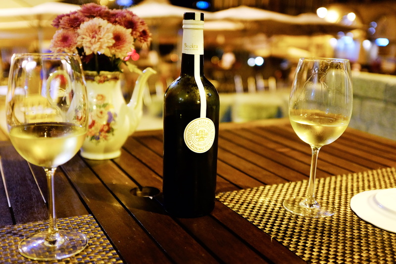 table, out, social, 4K, glass - material, flowering plant, drinking glass, restaurant, food and drink, focus on foreground, romance, date, bottle, wine bottle