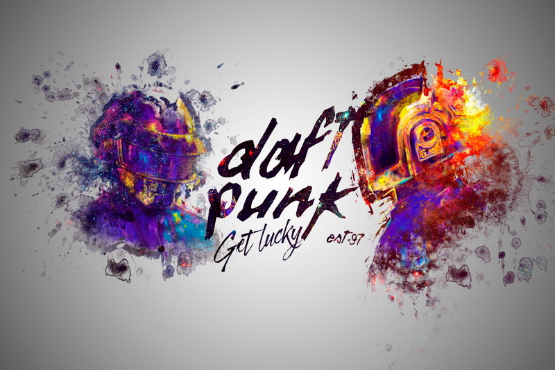 chaos, people, western script, social networking, digital composite, splashing, art and craft, togetherness, technology, Daft Punk, connection, purple
