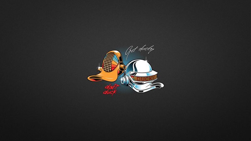 duck, Music, daft, Daft Punk, tunes, ducks, art, 1080P, Looney Tunes, hd, looney, daffy, punk, animals, Daffy Duck