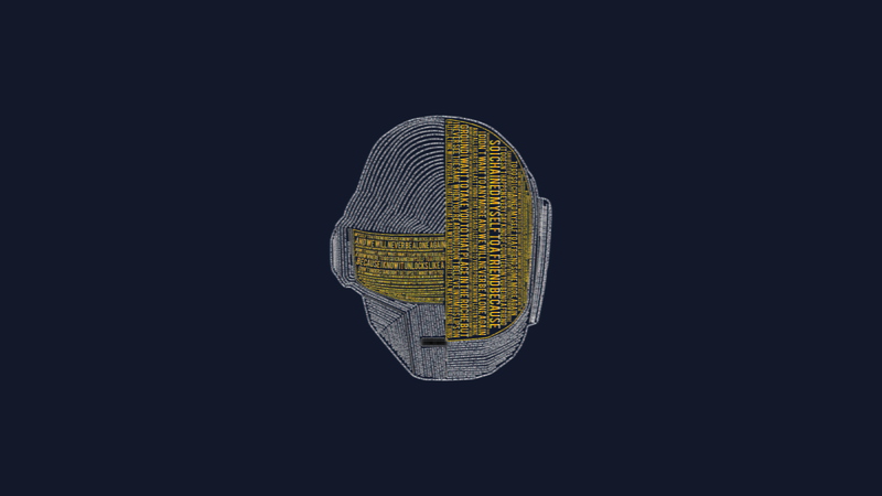 punk, music, hd, 1080P, daft, typography