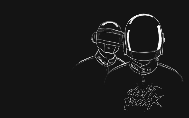 Thomas Bangalter, bone, Daft Punk, close-up, metal, human representation, cut out, no people, artwork, Black, 1080P, Gies-Manuel de homem Cristo, human skeleton