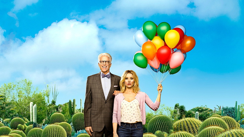 The Good Place, Michael (The Good Place), Eleanor Shellstrop, TV Show, Ted Danson, 1080P, Kristen Bell