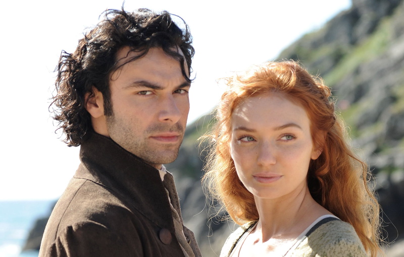 Poldark, Ross Poldark, Aidan Turner, Demelza, the series, actors, Eleanor Tomlinson, 2K, characters