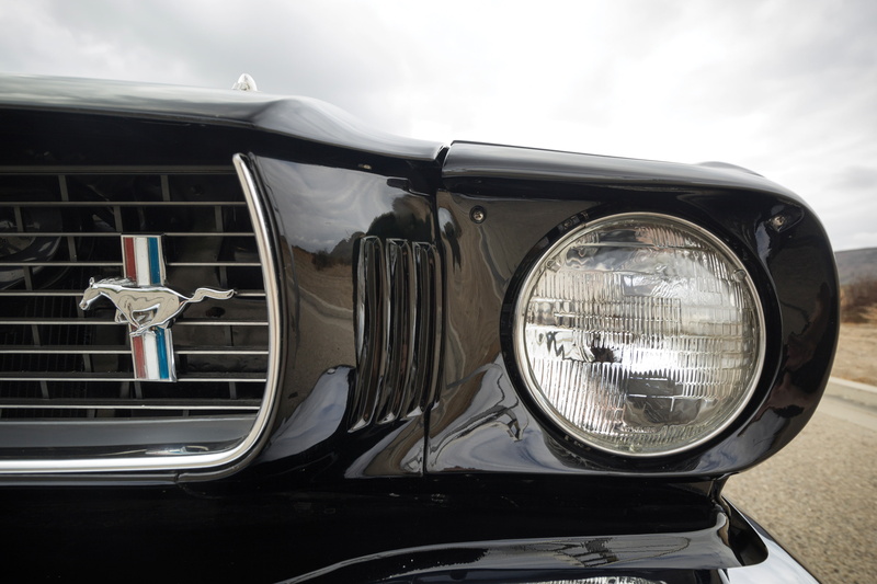 retro styled, muscle, travel, transportation, metal, reflection, luxury, land vehicle, cloud - sky, motor vehicle, ford, car, mustang, 1966, headlight