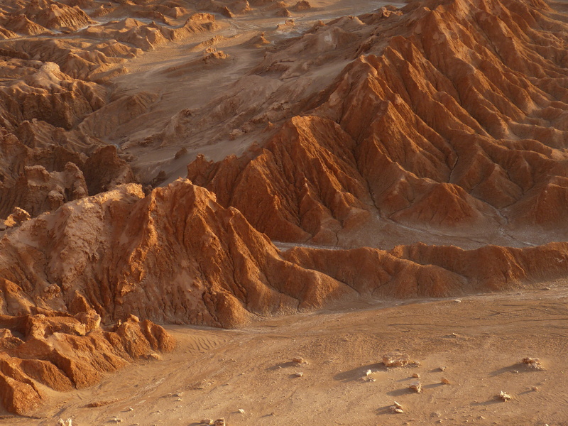 landscape, beauty in nature, no people, mountain, eroded, desert, tranquility, chile, dry, geology, physical geography, holiday, stone, outdoors, south america