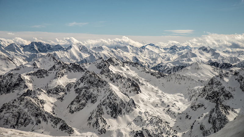 no people, bigorre, location, snowcapped mountain, idyllic, mountain, pyrenees, du, environment, pic, scenics - nature, snow, cloud - sky, altitude, cold temperature
