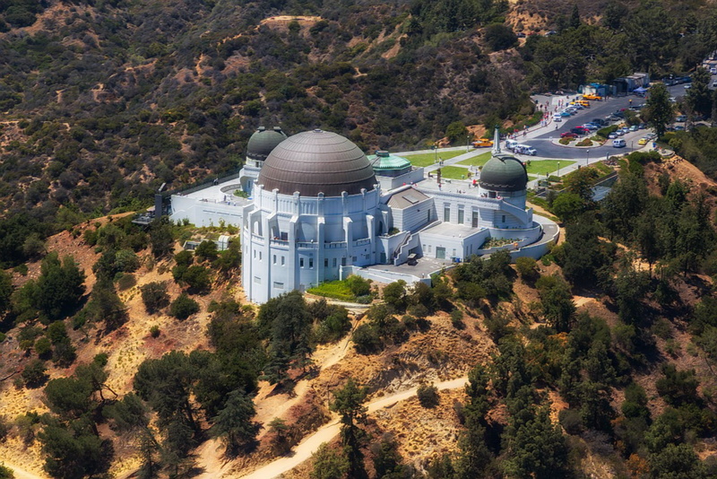 view, growth, nature, no people, building, beauty in nature, plant, dome, photography, griffith observatory, scenics - nature, 1080P, building exterior