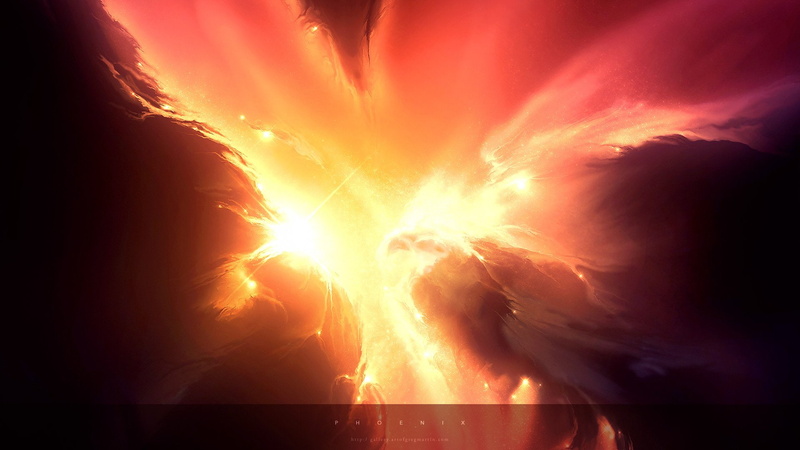 phoenix, fire, 1080P, martin, greg
