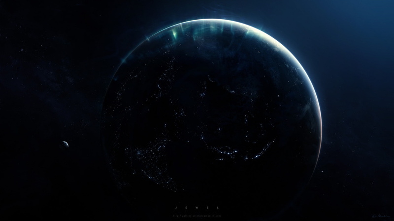 no people, globe - man made object, eclipse, astronomy, 1080P, nature, dark, moon, satellite view, star - space, planet - space, illustration, night, planet earth