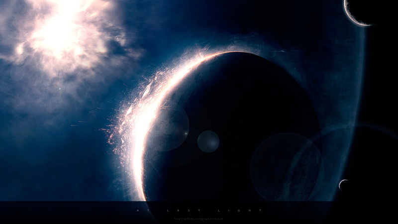 space, planet, 1080P, stars, Greg Martin