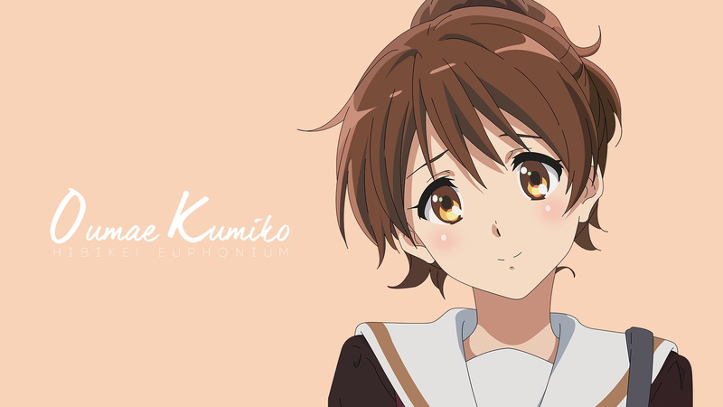 Hibike! Euphonium, indoors, Oumae Kumiko, lifestyles, teenager, child, girls, childhood, headshot, women, close-up, portrait, cartoon, young women, one person