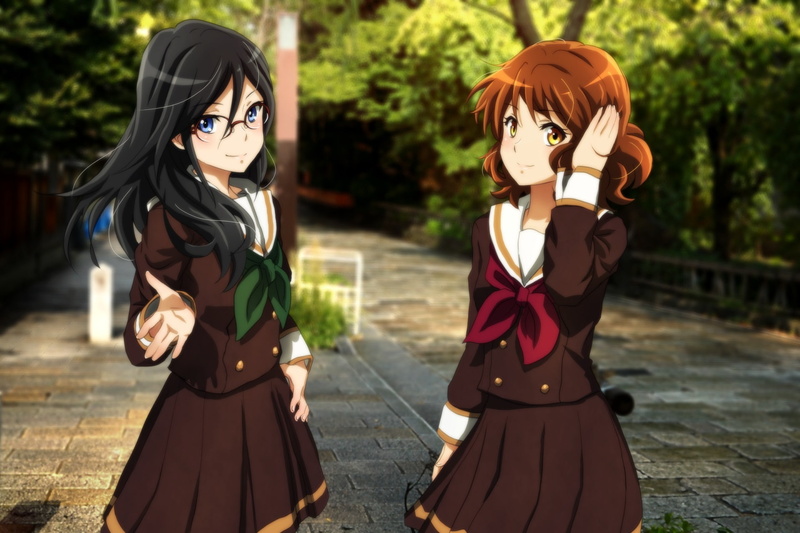 Sound! Euphonium, Asuka Tanaka, Kumiko Oumae, 1080P, Anime