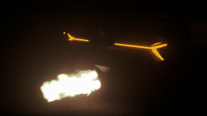 nature, sky, light, light - natural phenomenon, fire - natural phenomenon, Lamborghini Aventador, dark, burning, illuminated, transportation, lighting equipment