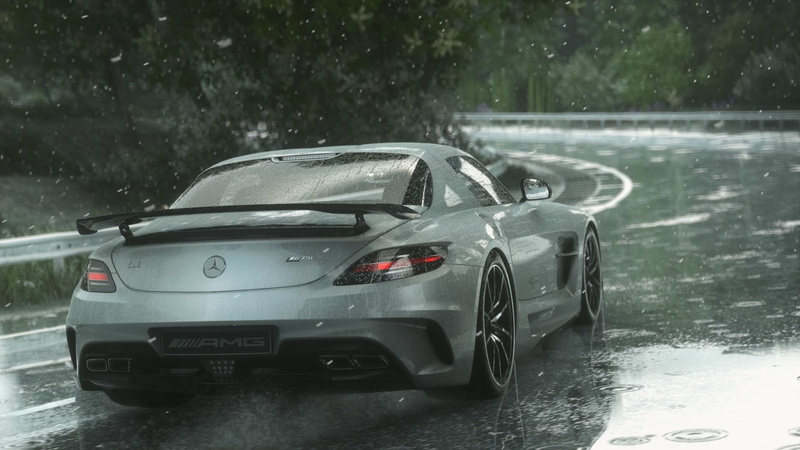day, monsoon, transportation, raindrop, water, motor vehicle, drop, Mercedes-Benz, untitled, racing, land vehicle, Driveclub, wet, car, rainy season, sport