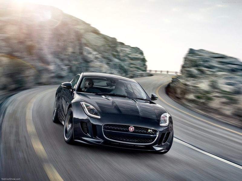 speed, road trip, activity, transportation, nature, luxury, blurred motion, land vehicle, 720P, road, travel, black, Jaguar F-Type, sport, outdoors, motion