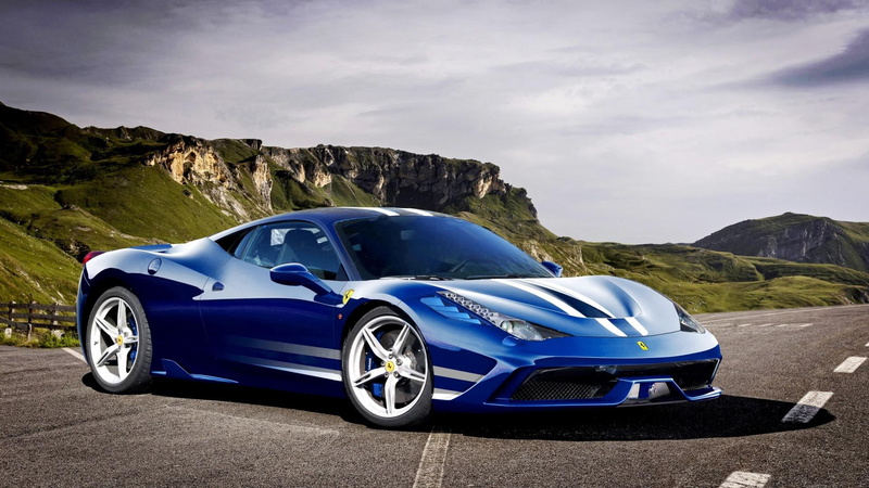 ferrari, blue, speciale, blue ferrari 458 speciale, coupe, 1080P, supercar