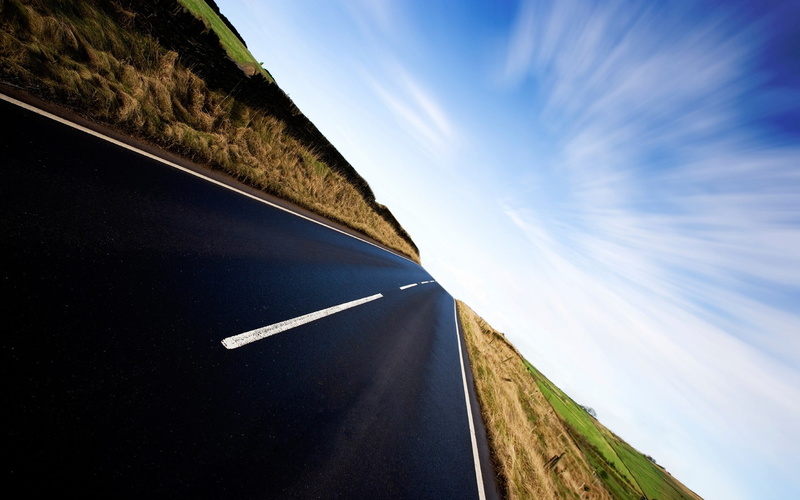 no people, marking, tilt, highway, wooden, road marking, nature, sunlight, day, diminishing perspective, black, outdoors, brown, direction, cloud - sky