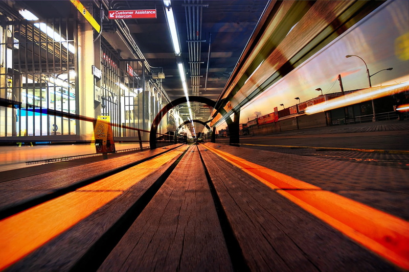 ceiling, motion, architecture, no people, long exposure, 1080P, flooring, road, built structure, transportation, the way forward, urban, lapse, diminishing perspective