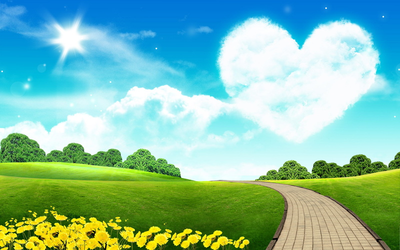 1080P, lovely, sky, hd, dreamy, fantasy