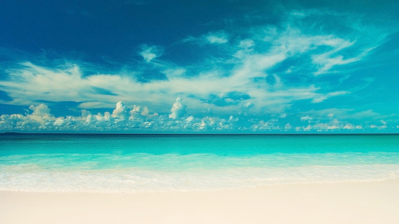 cloud, 1080P, seaside, perfect, blue, beaches, ocean, 1920x1080, sand