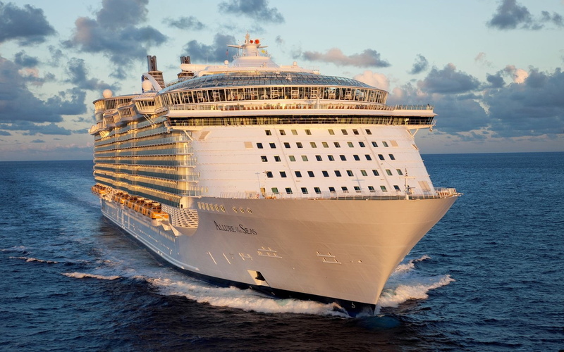 ship, sea, cruise ship, vehicle, 1080P