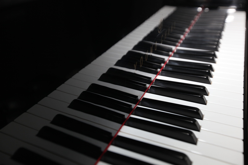 string, playing, no people, performance, close-up, 5K, Music, black color, high angle view, musical instrument string, keyboard, Piano, skill, practicing
