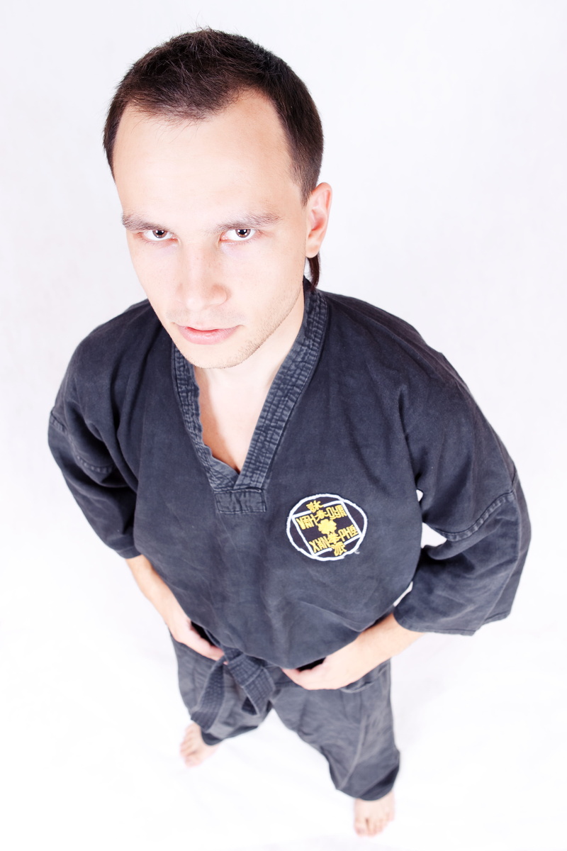knot, gi, do, hobby, uniform, con2011, lifestyle, kung, black, exercise, male, standing, active, one person, demonstration, chuan, looking at camera, body