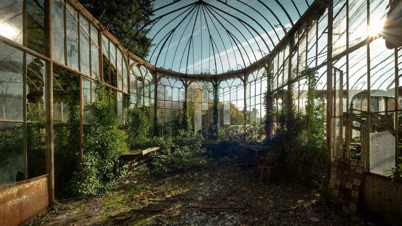 1080P, greenhouse, abandoned