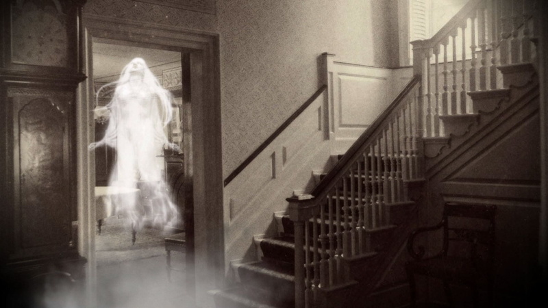 steps and staircases, horror, home interior, death, haunted, spooky, motion, architecture, female, ghost, demon, near, railing, house, staircase, fear