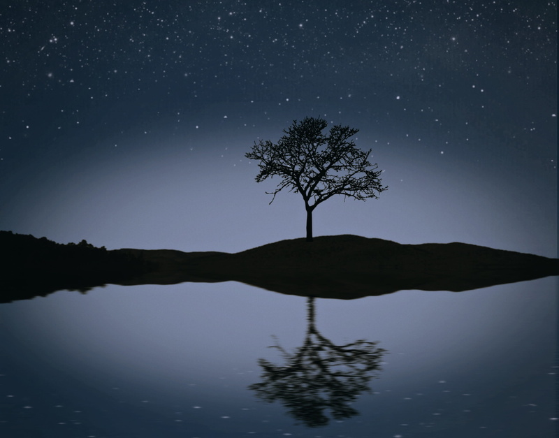 minimalistic, starry, tranquil scene, night, no people, waterfront, nature, scenics - nature, romantic, outdoor, sky, beauty in nature, tranquility, peaceful