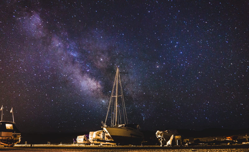 star - space, star, stars, galaxy, space and astronomy, sky, 5K, forest, infinity, nightsky, dock, constellation, utah, architecture, space, sailboat