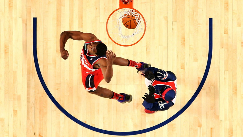 athlete, sports clothing, wood, lifestyles, activity, top view, hoop, leisure activity, yellow, competition, effort, 1080P, basketball - sport, basketball court