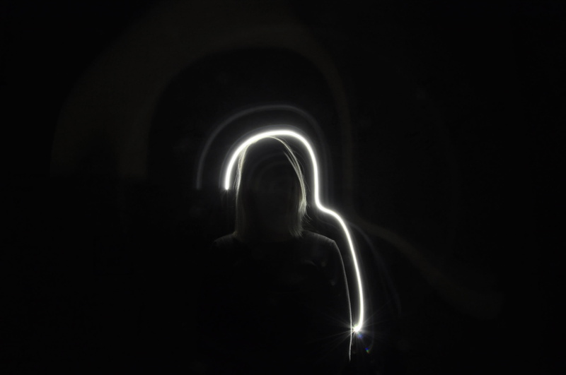 blonde, night, light stroke, copy space, human body part, human, headshot, light, 4K, nature, silhouette, religion, adult, clean, dark, dark room, person